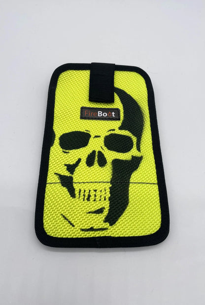 Handyhülle L Neon/Totenkopf
